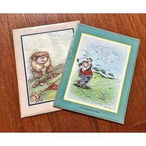2 NEW Gary Patterson 1980's Wall Art Prints Sealed 8"x 10"